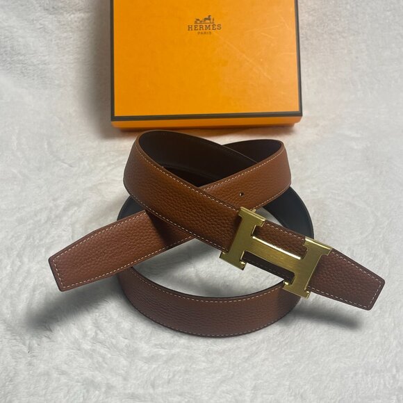 HERMES Reversible Enamel Belt main image 4